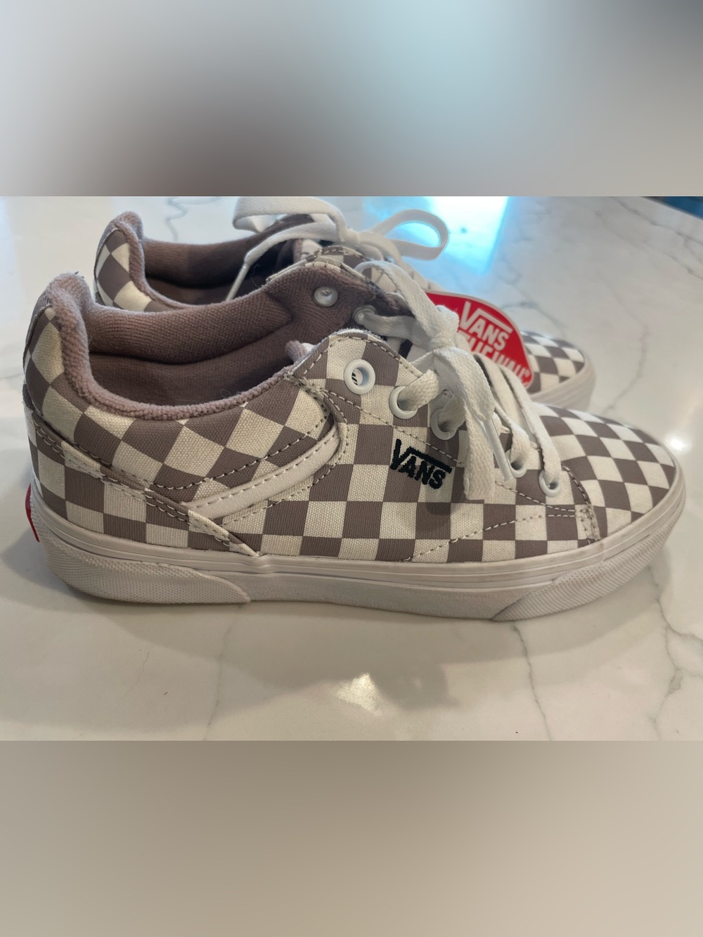 Vans Seldan Checkerboard Canvas Sneakers